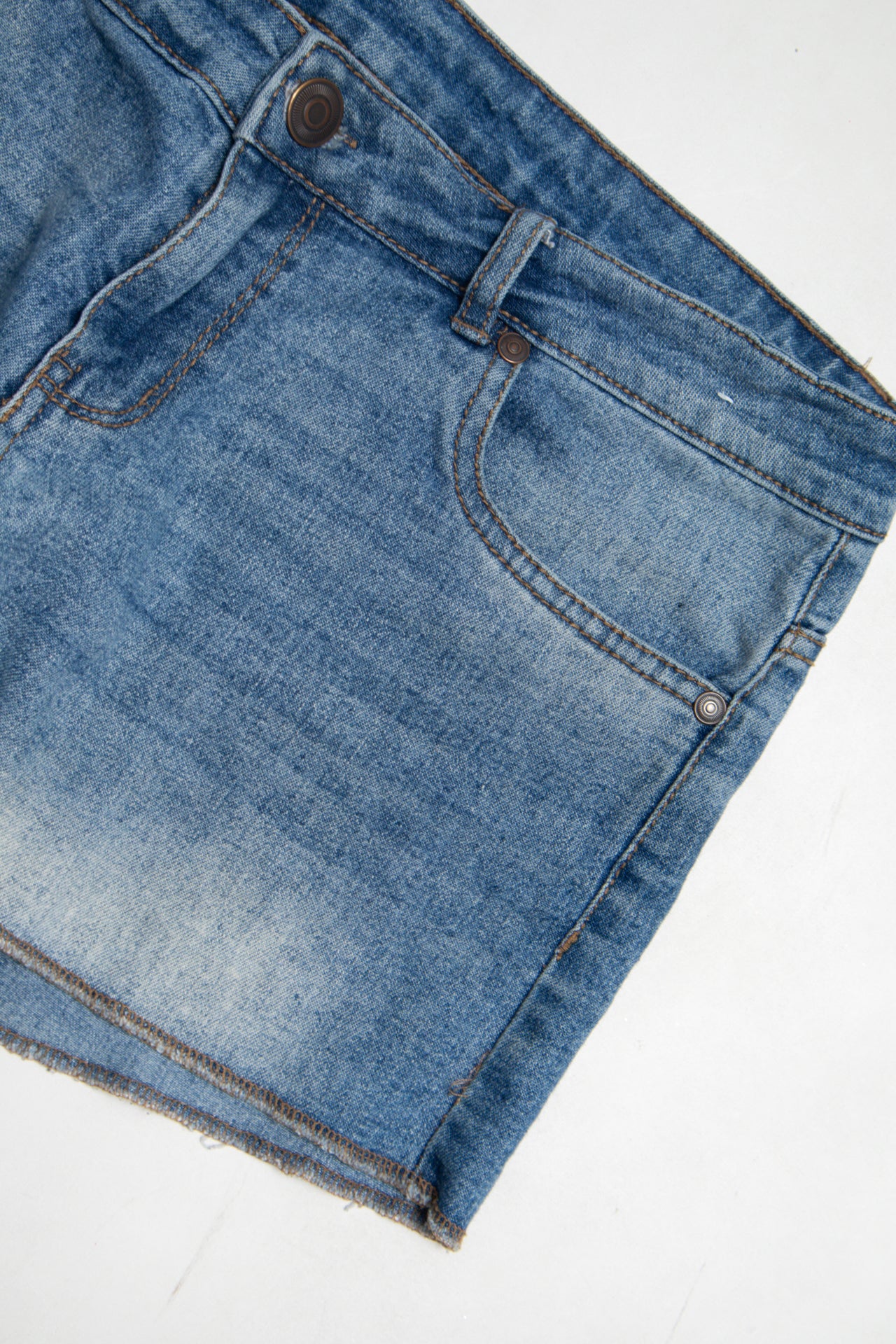 #158 Denim Shorts Blue | c. 175 | Size 14