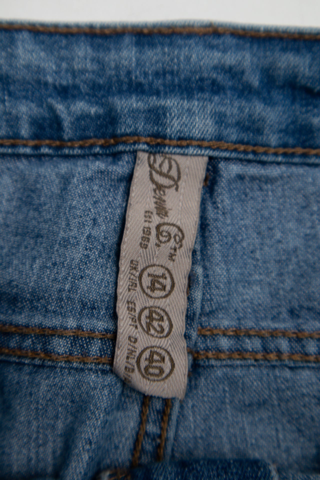 #158 Denim Shorts Blue | c. 175 | Size 14