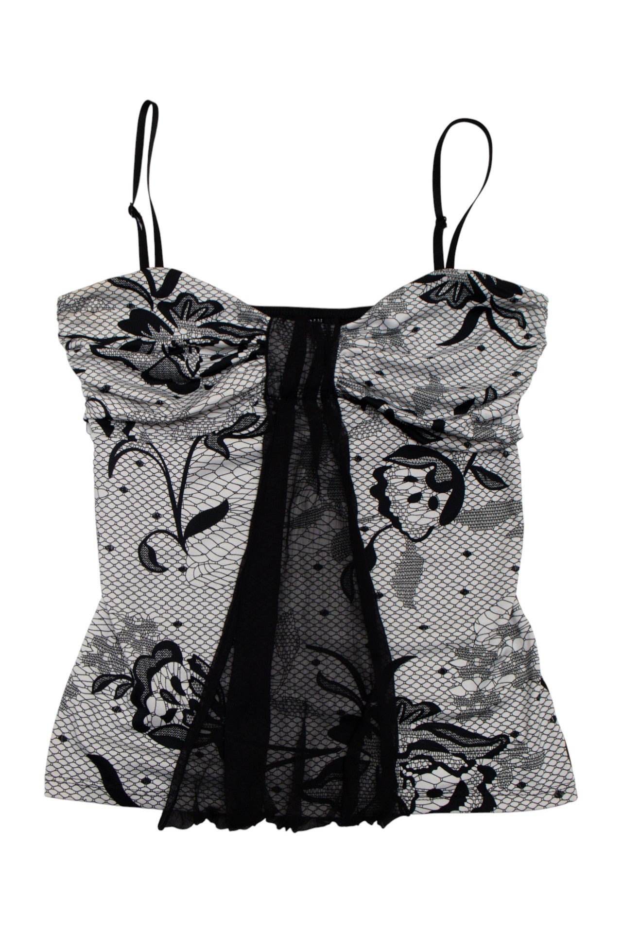 #118 Morgan Lace Camisole Top Black | c. 173 | Size 10