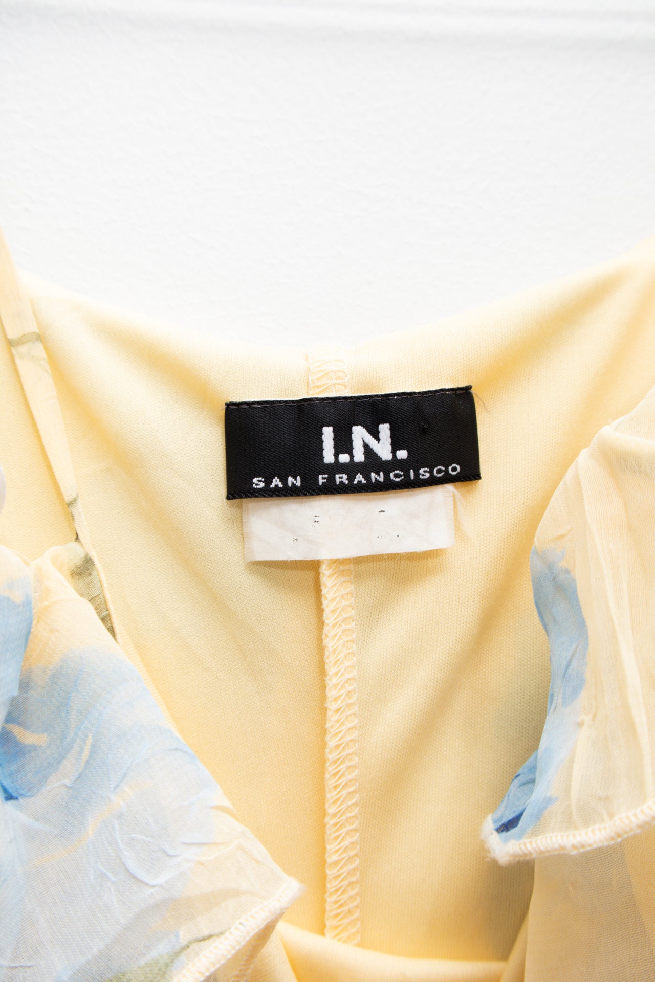 #195 I.n. San Francisco Slip Dress Yellow | c. 173 | Size 8