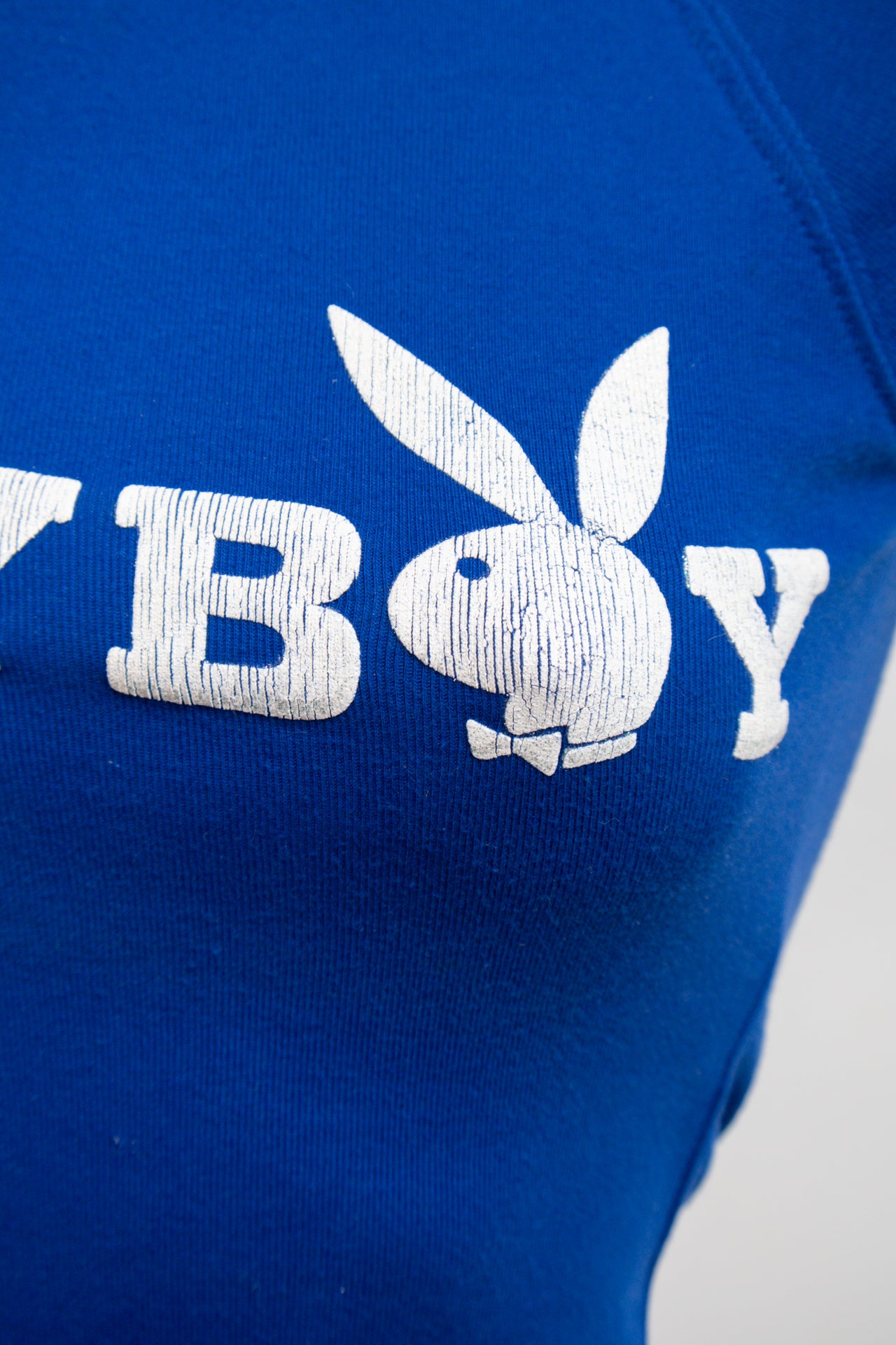 #83 Playboy T-shirt Blue | c. 176 | Size 8