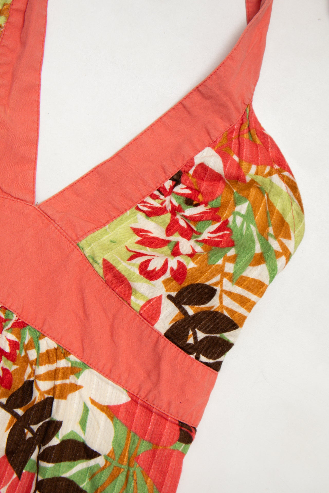 #205 Hurley Halter Top Orange | c. 173 | Size 8