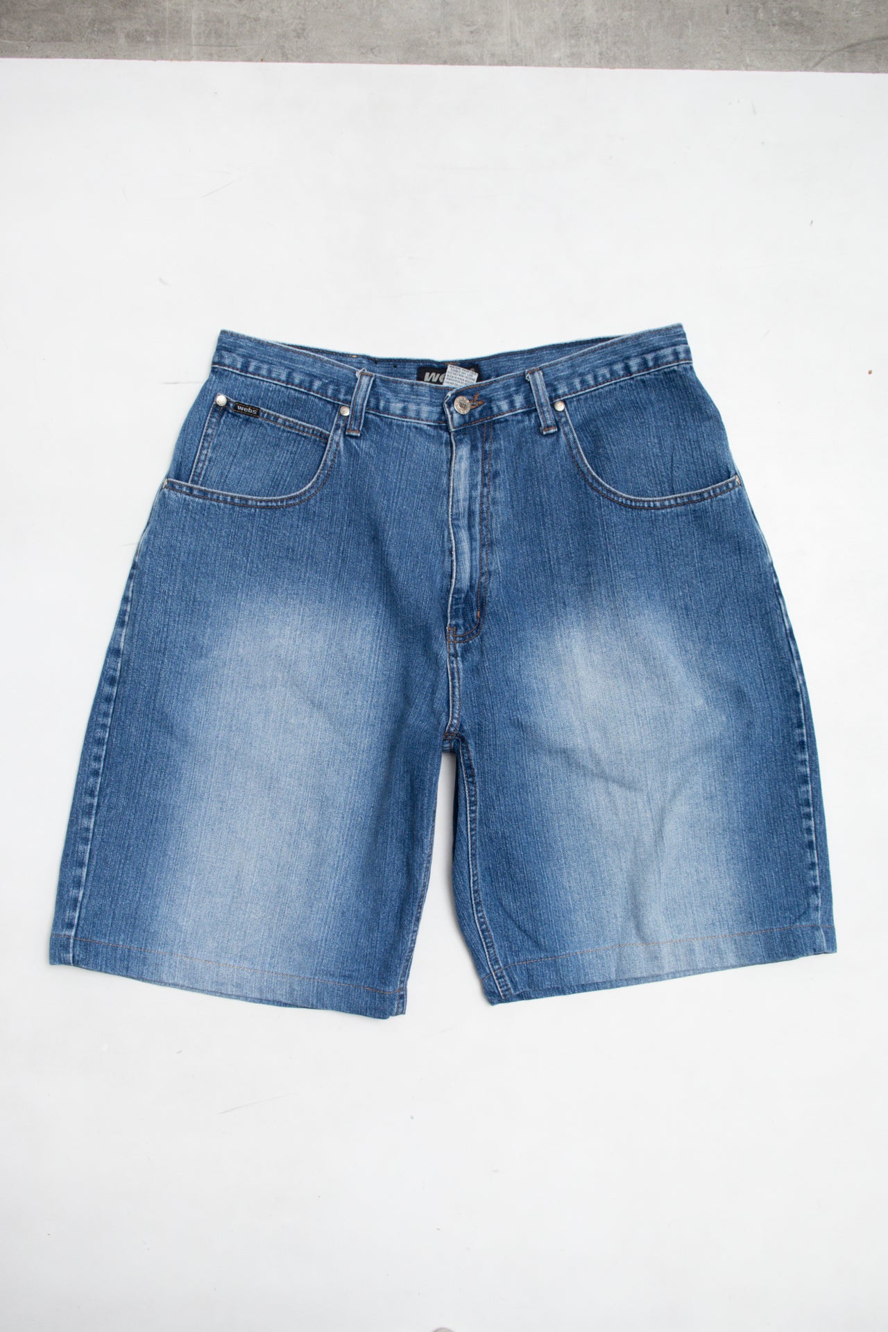 #262 Webs Denim Shorts Blue | c. 175 | Size 12