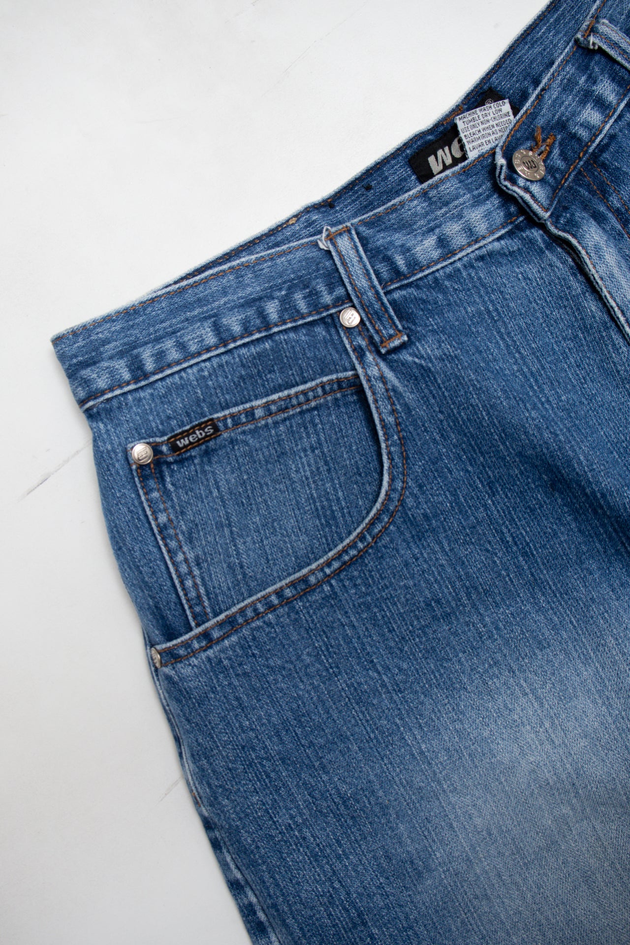 #262 Webs Denim Shorts Blue | c. 175 | Size 12