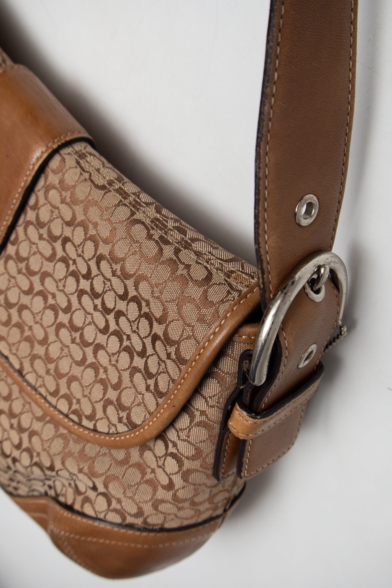 #223 Coach Monogram Soho Flat Bag | c. 175