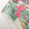 #158 Shorts Multicolor Tropical Print On Off-white Base | c. 174 | Size 8