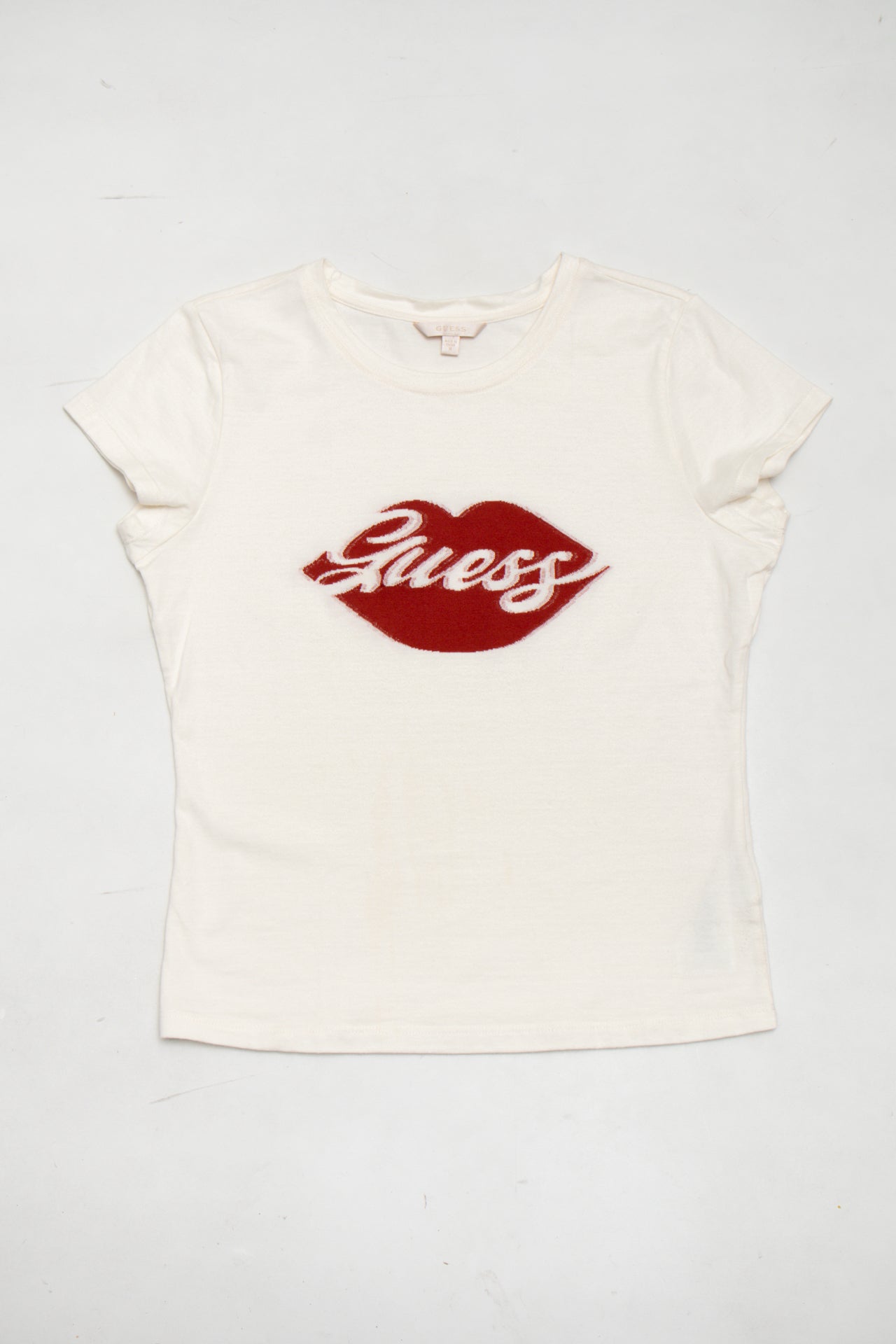 #60 Guess T-shirt White | c. 173 | Size 10