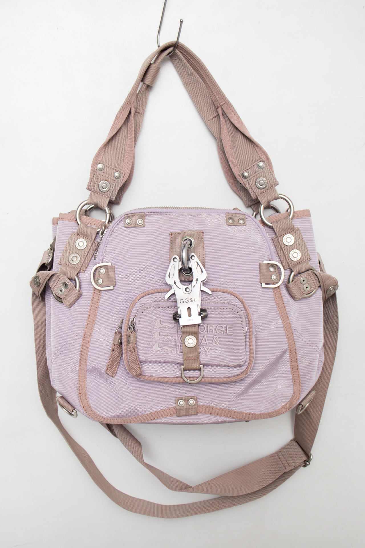 #221 George Gina &amp; Lucy Purple Utility 'PRINCIPESSA' Bag | c. 175 | Size