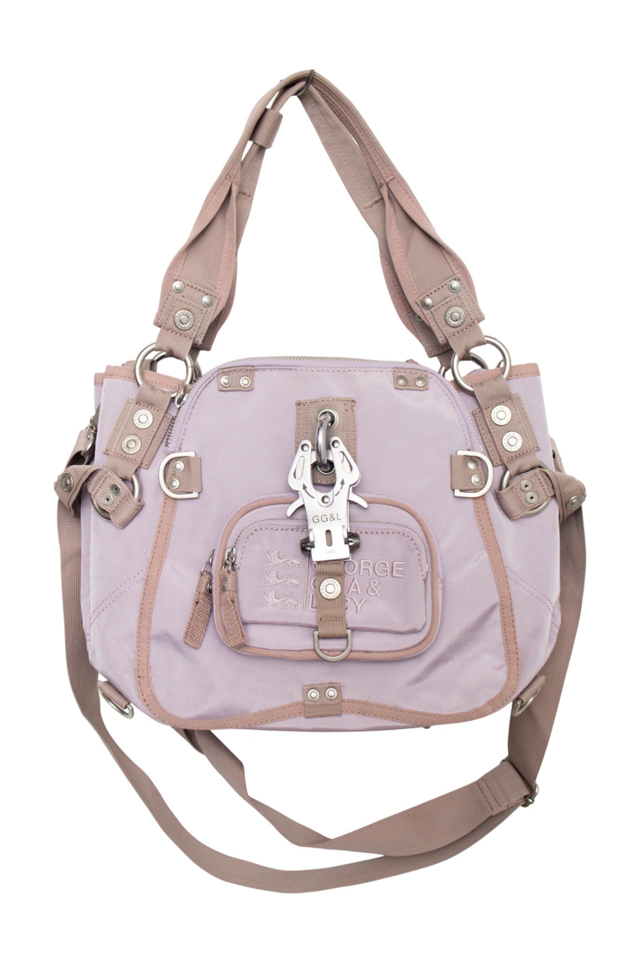 #221 George Gina &amp; Lucy Purple Utility 'PRINCIPESSA' Bag | c. 175 | Size