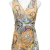 #52 L.a.m.b. Halter Top Orange | c. 176 | Size 8
