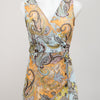 #52 L.a.m.b. Halter Top Orange | c. 176 | Size 8