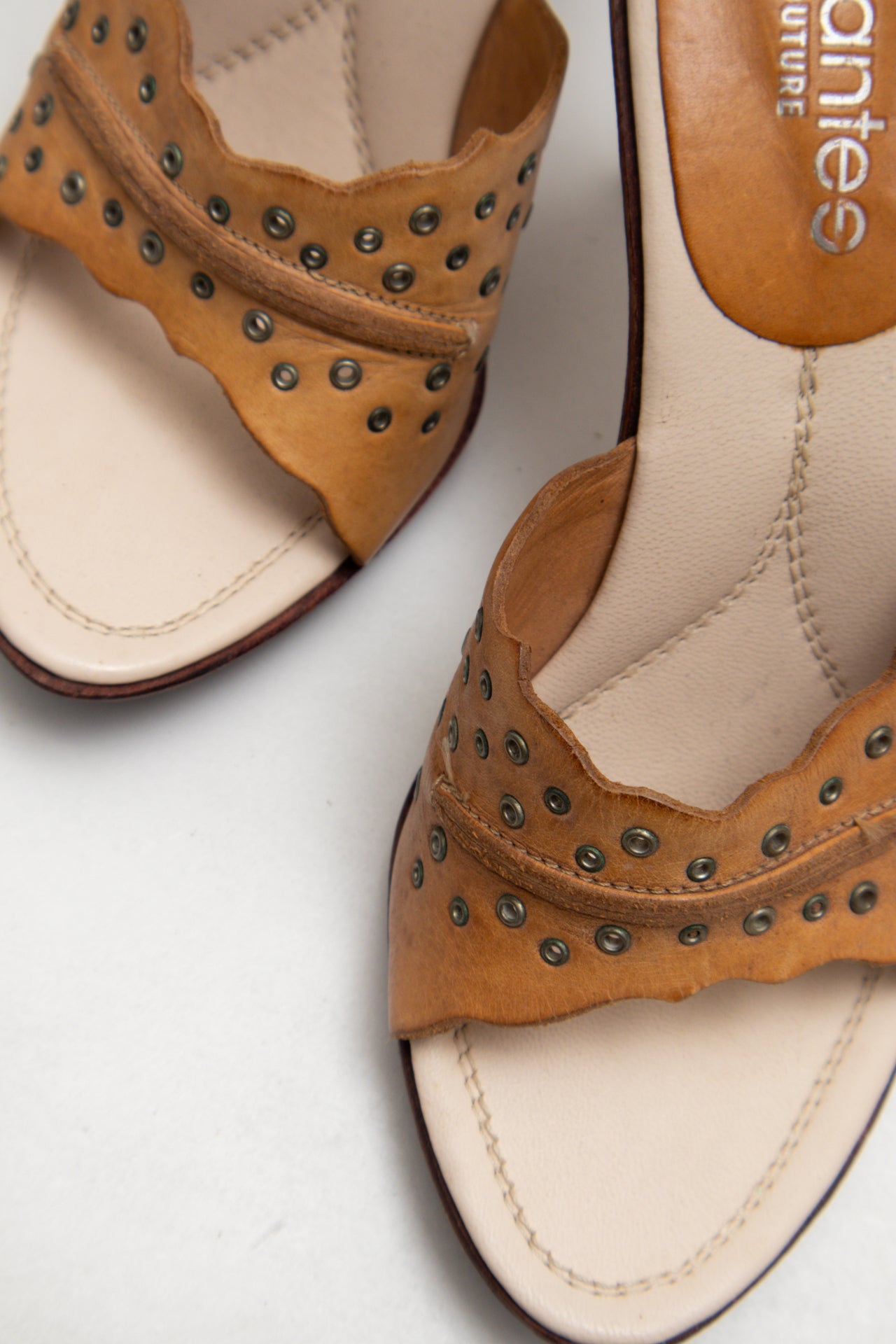 #183 El Danté Couture Sandals Brown | c. 173 | Size AU8