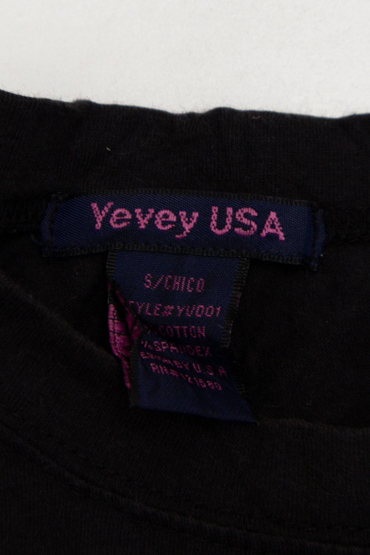 #132 Yevay Usa T-shirt Black | c. 173 | Size 8