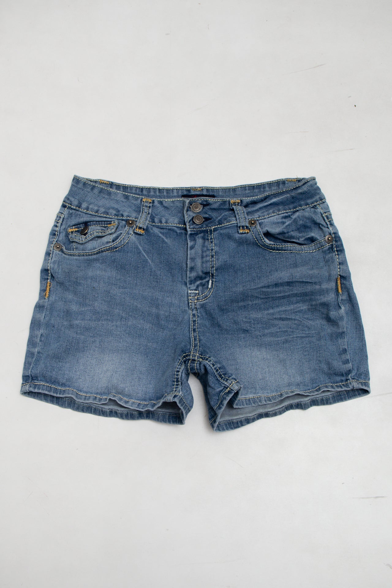 #144 Zd Jeans Denim Shorts Blue | c. 173 | Size 8