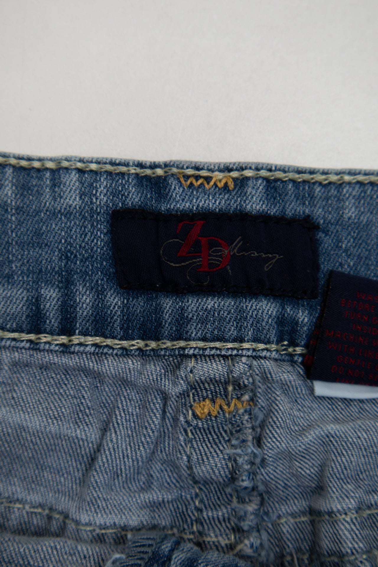 #144 Zd Jeans Denim Shorts Blue | c. 173 | Size 8