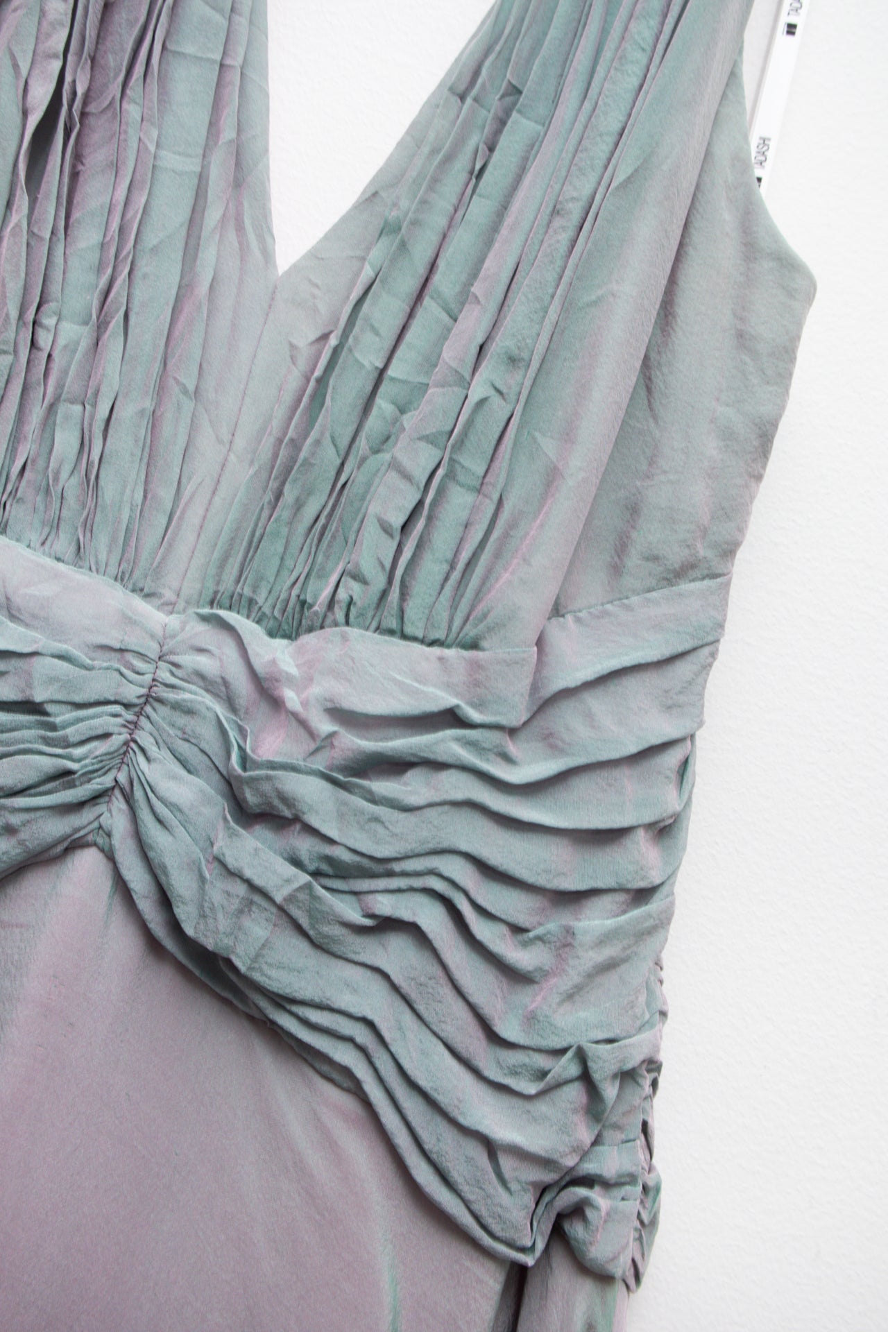 #282 Tadashi Dress Purple and green | c. 174 | Size 10