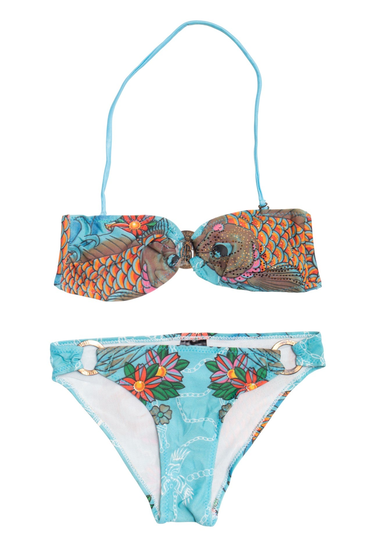 #88 Christian Audigier Bikini Blue | c. 176 | Size 6