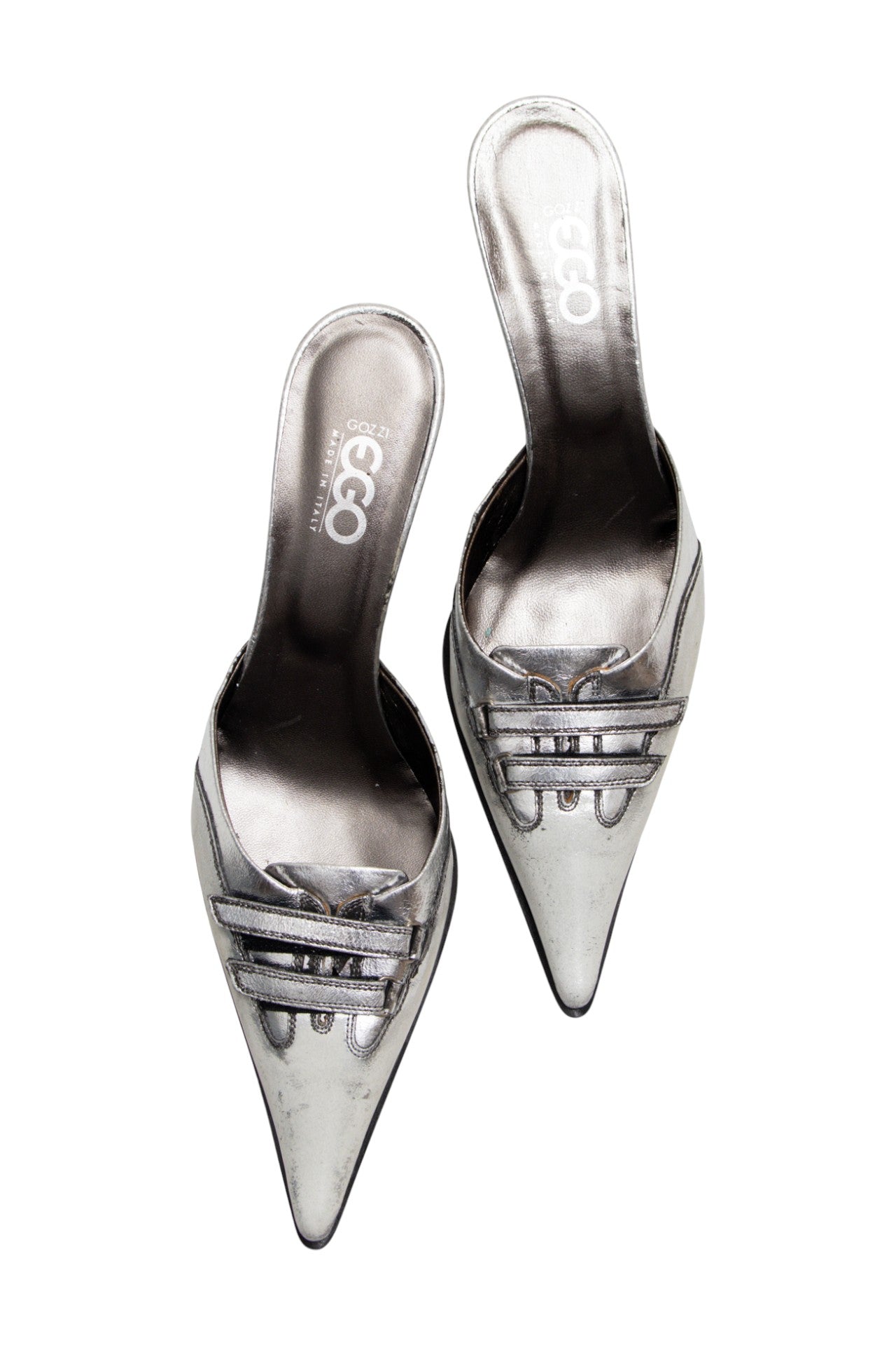 #162 Ego Goza Shoes Silver | c. 173 | Size AU7.5