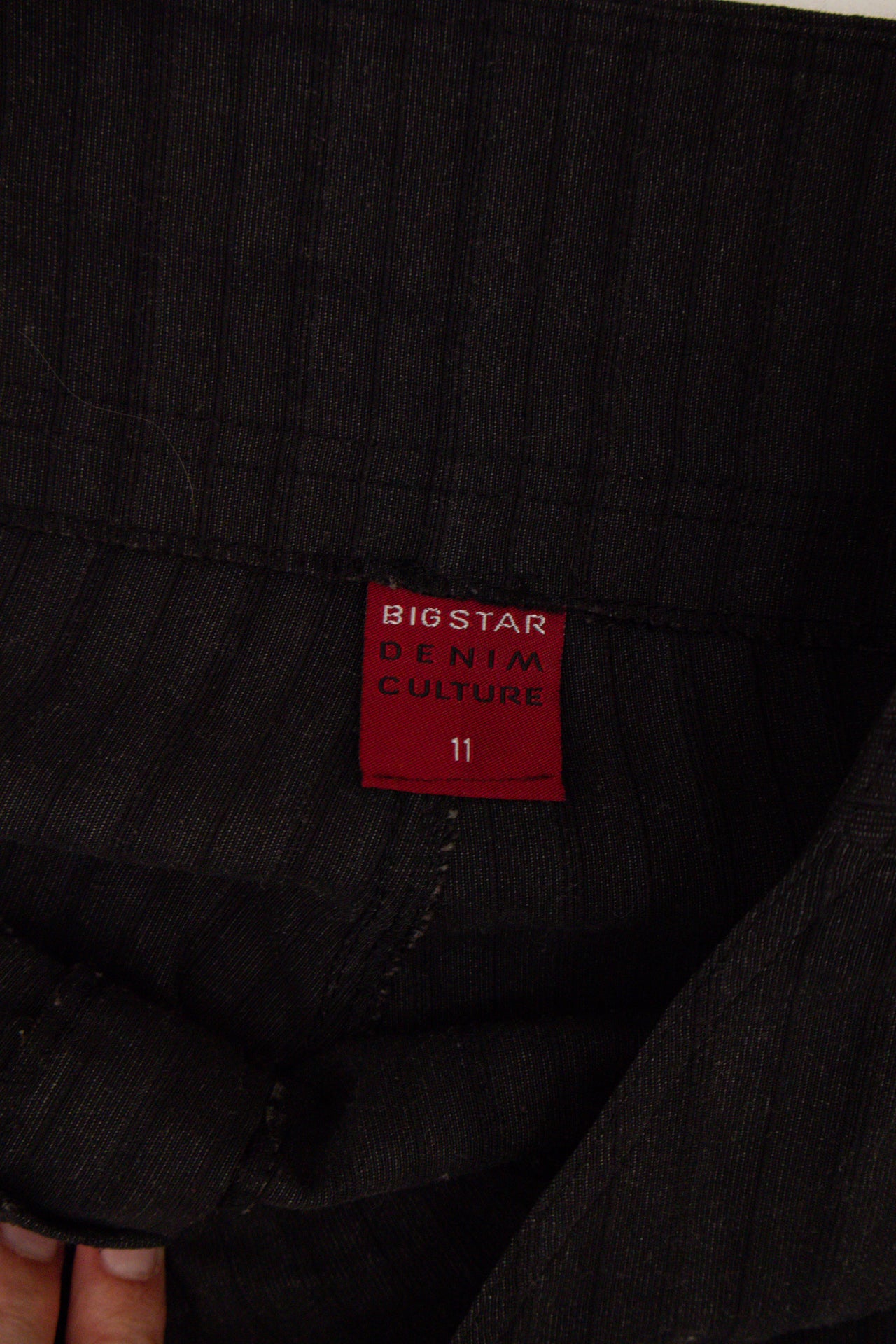 #124 Bigstar Denim Culture Pants Black | c. 174 | Size 14