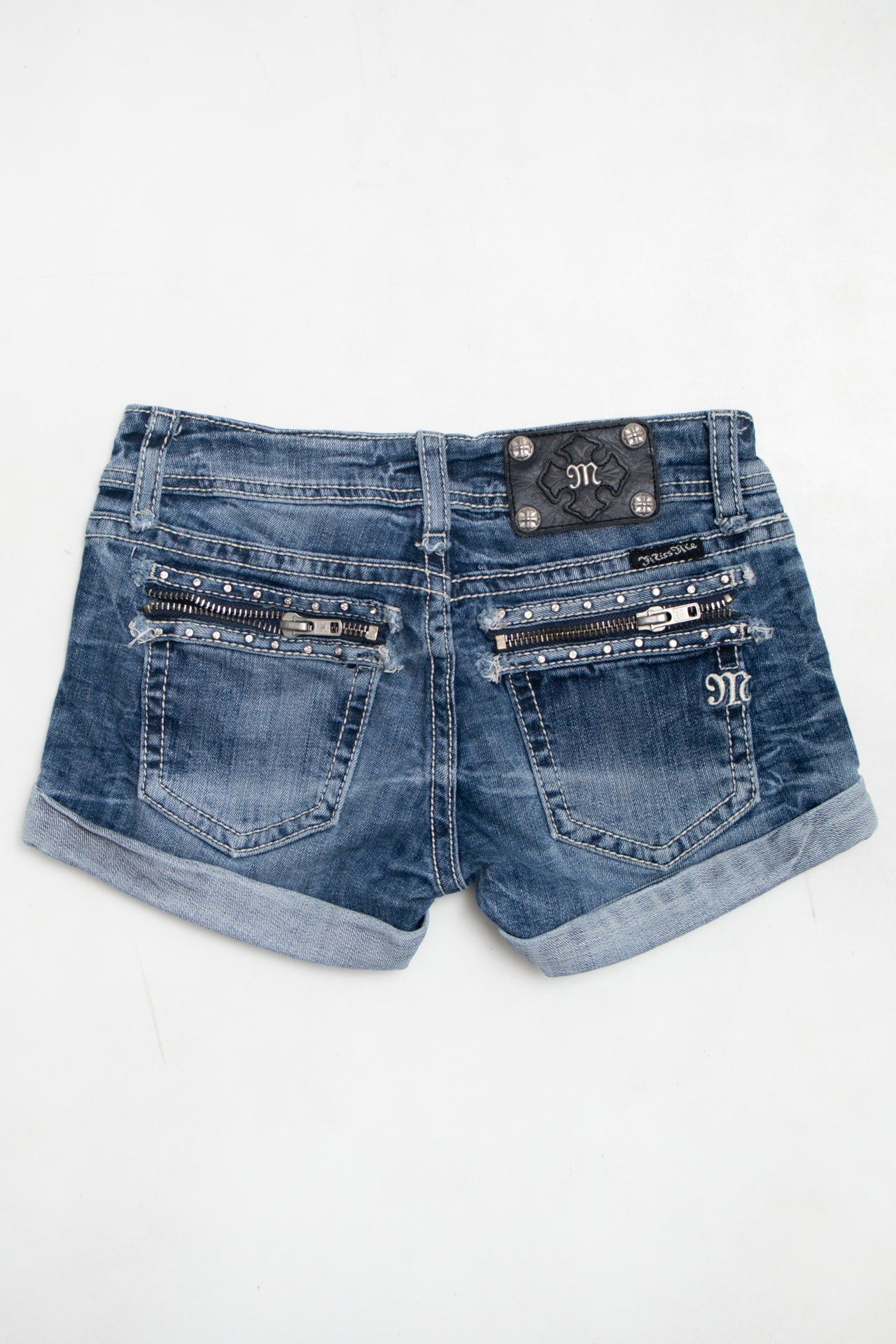 #181 Miss Me Denim Shorts Blue | c. 175 | Size 8