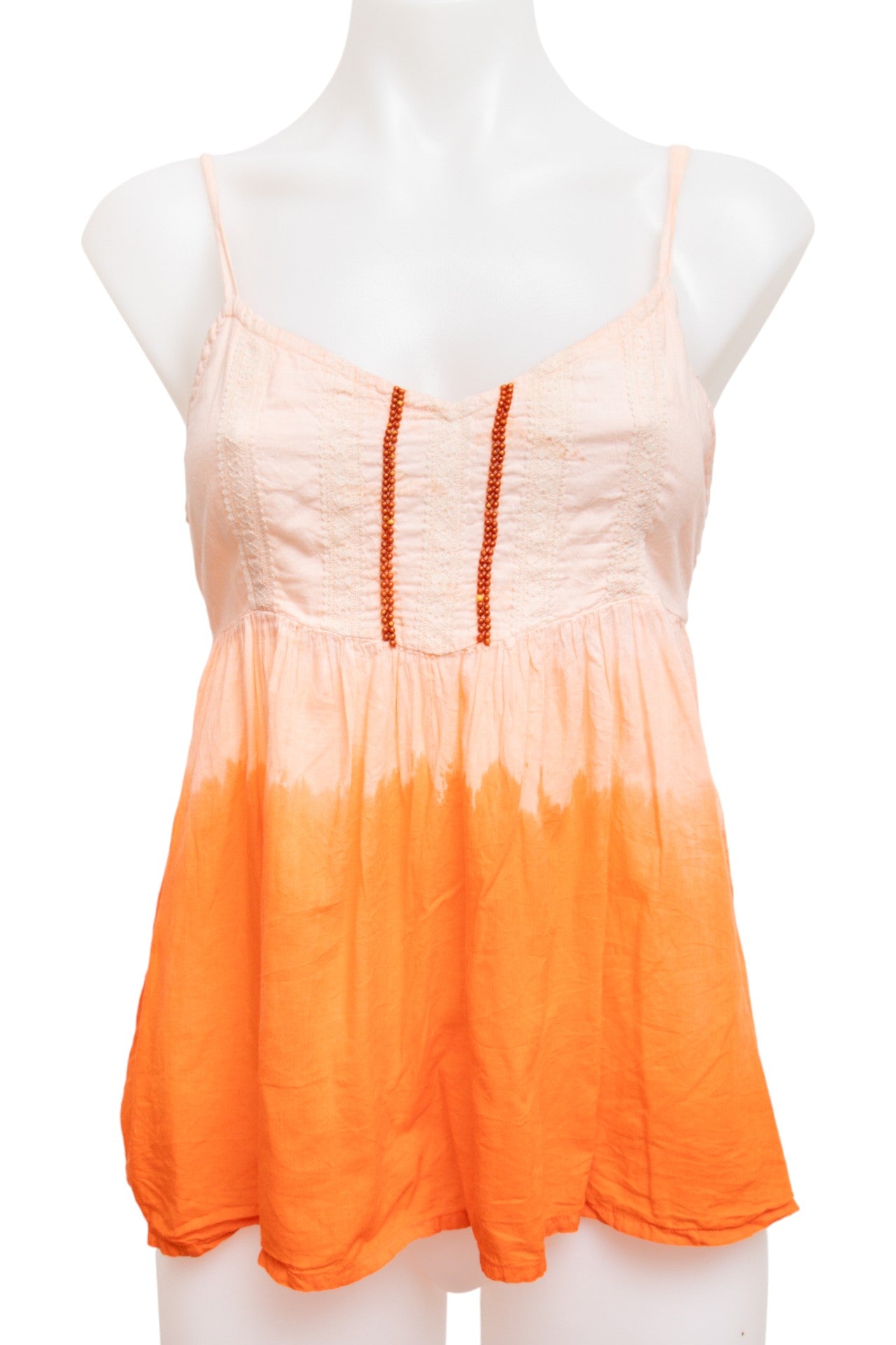 #170 Costa Blanca Camisole Top Orange | c. 176 | Size 12