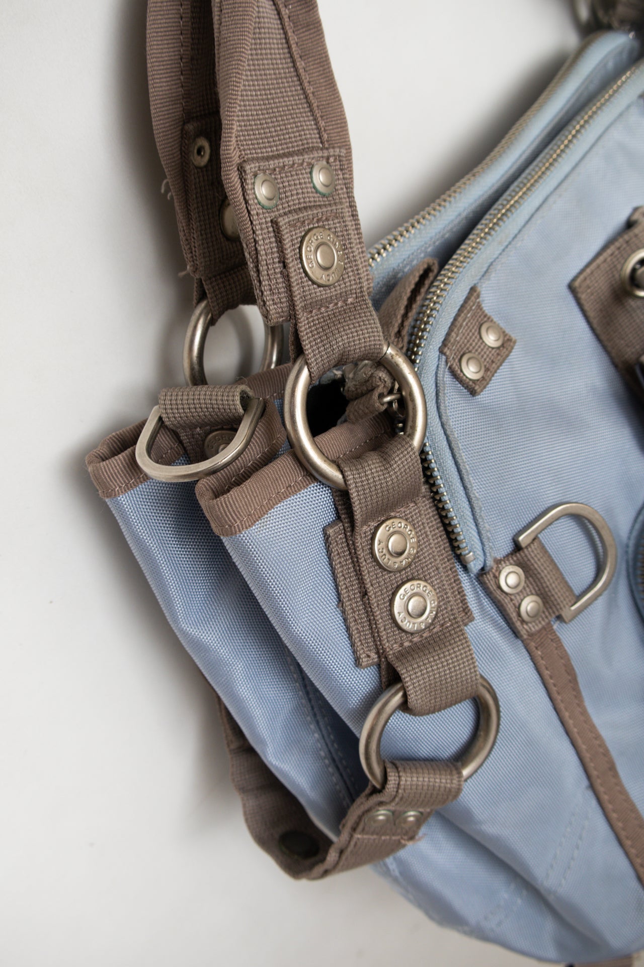 #264 Principessa George Gina &amp; Lucy Shoulder Bag Blue | c. 174