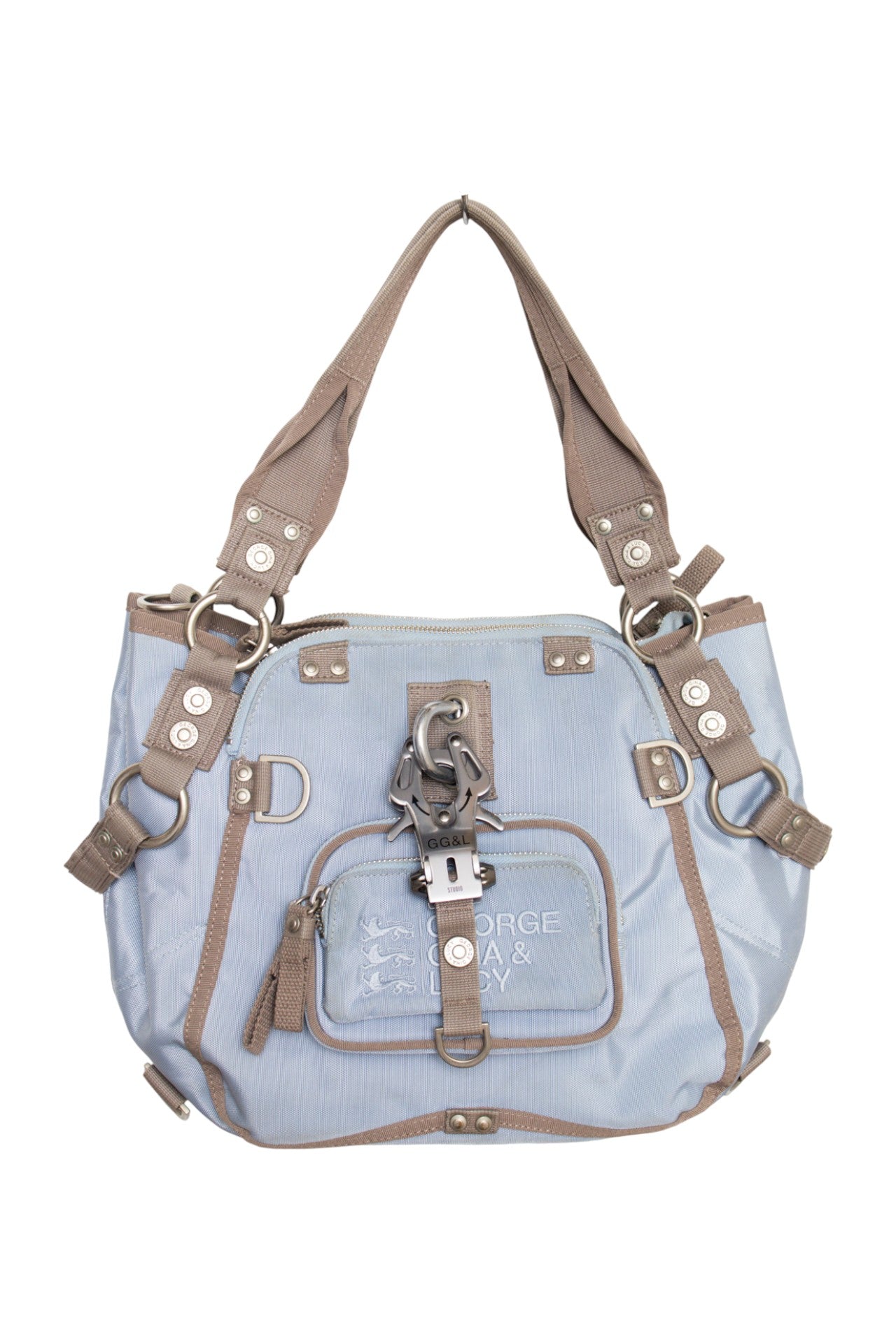 #264 Principessa George Gina &amp; Lucy Shoulder Bag Blue | c. 174