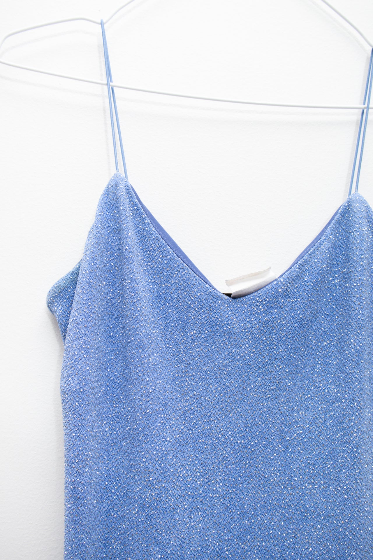 #201 Laura Petites Spaghetti Strap Slip Dress Blue | c. 173 | Size 8