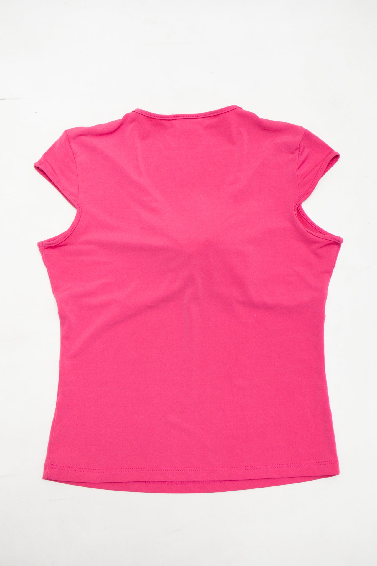 #55 Supy Short-sleeve Knit Top Pink | c. 173 | Size 10