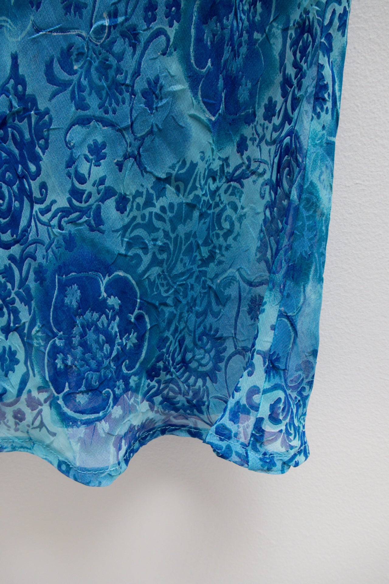 #198 Ruby Slip Dress Blue | c. 173 | Size 8