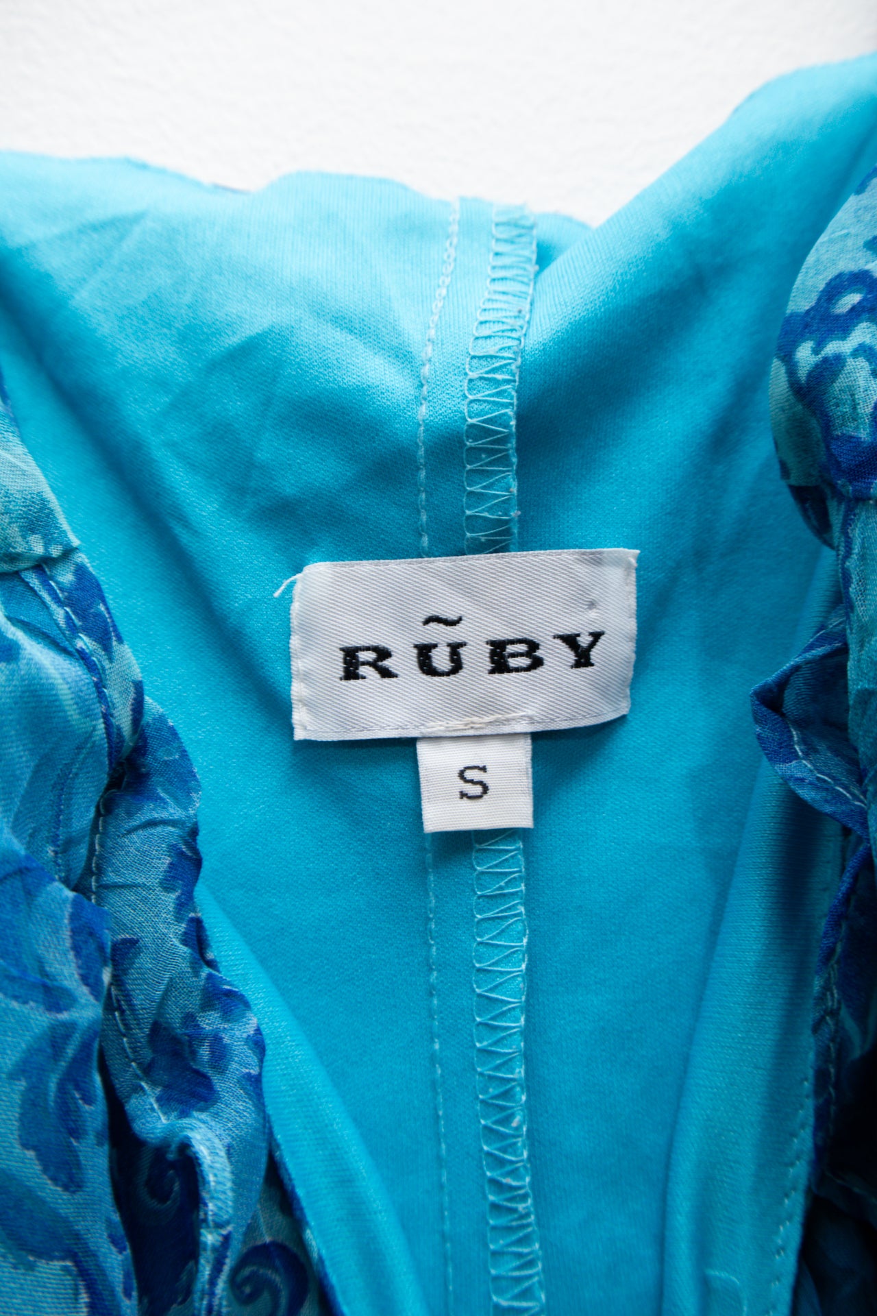 #198 Ruby Slip Dress Blue | c. 173 | Size 8