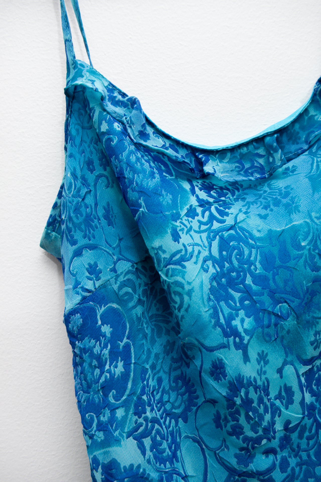 #198 Ruby Slip Dress Blue | c. 173 | Size 8