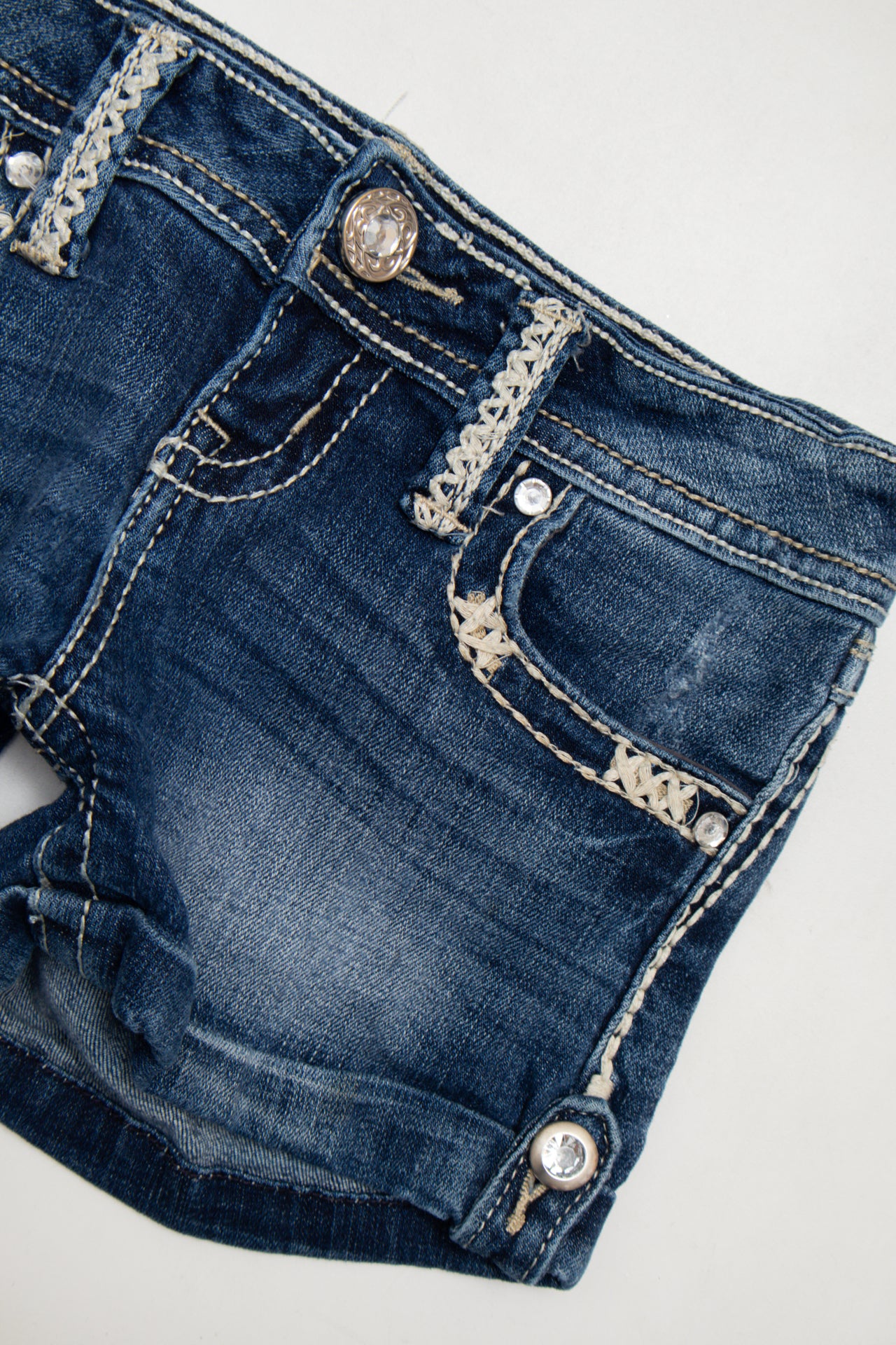 #93 Scorpio Denim Shorts Blue | c. | Size 4/6