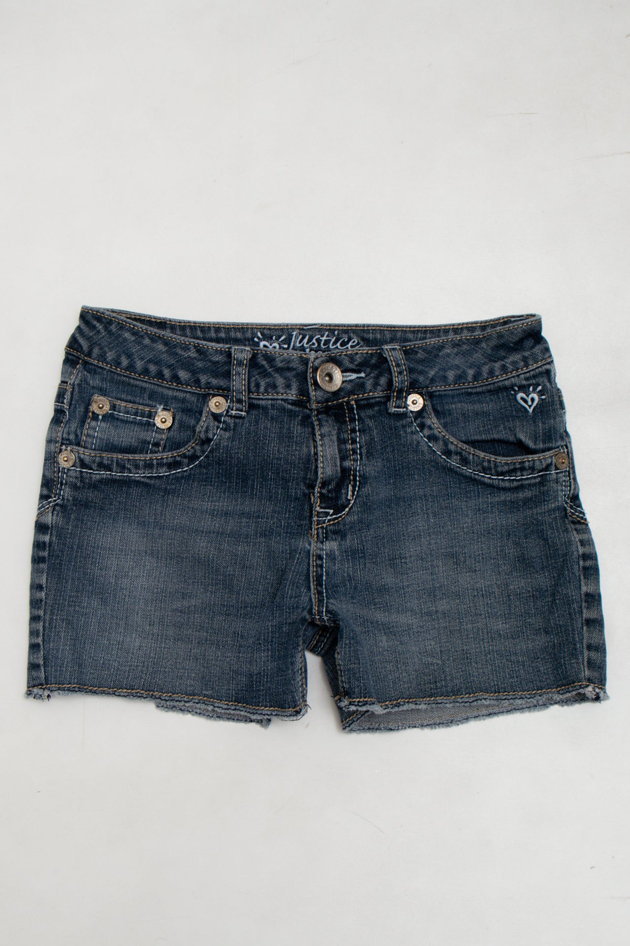 #147 Justice Jeans Denim Shorts Blue | c. 173 | Size 4