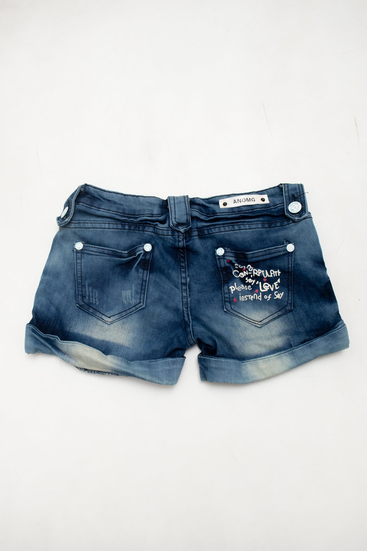 #96 Tbwin Jeans Denim Shorts Blue | c. | Size 8