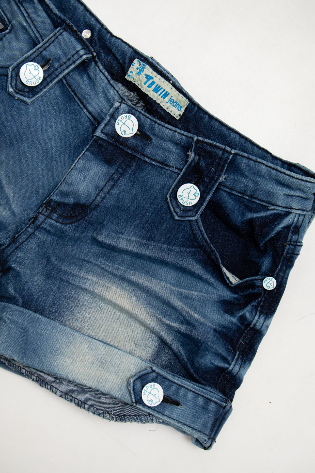 #96 Tbwin Jeans Denim Shorts Blue | c. | Size 8