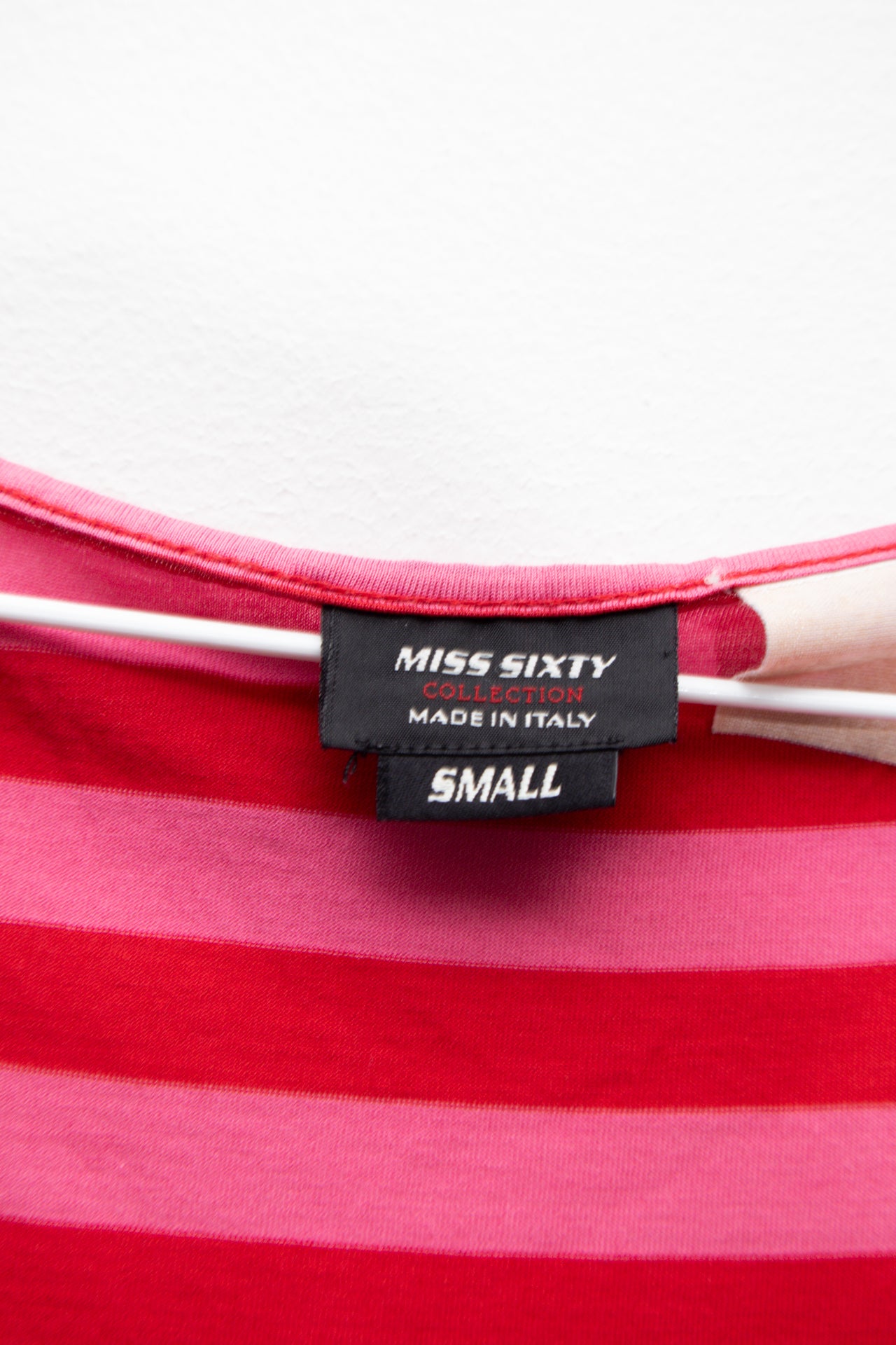 #287 Miss Sixty Dress Pink and Red | c. 174 | Size 8