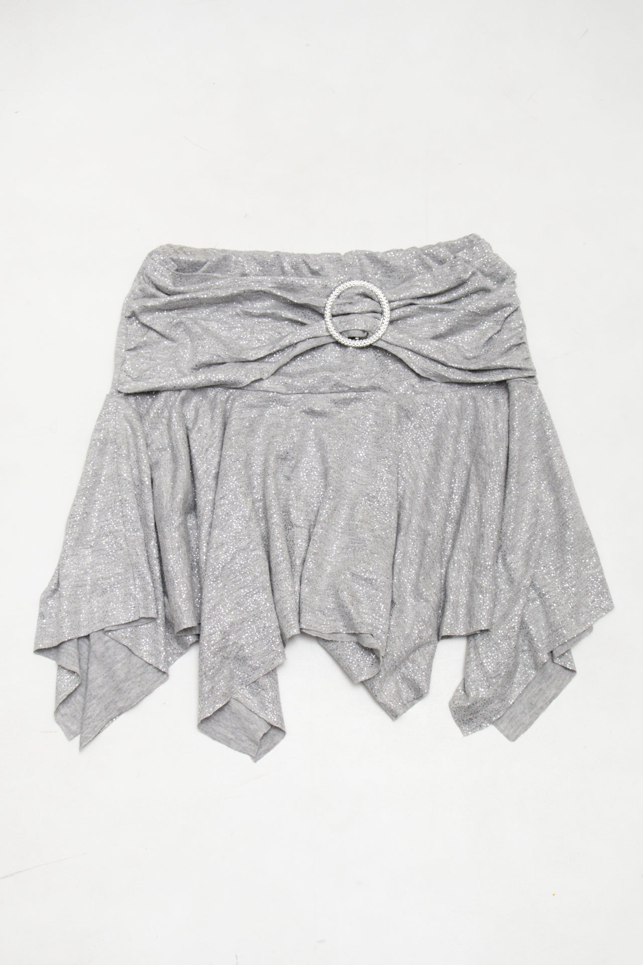 #68 Creme Fraiche Skirt Gray | c. 173 | Size 8
