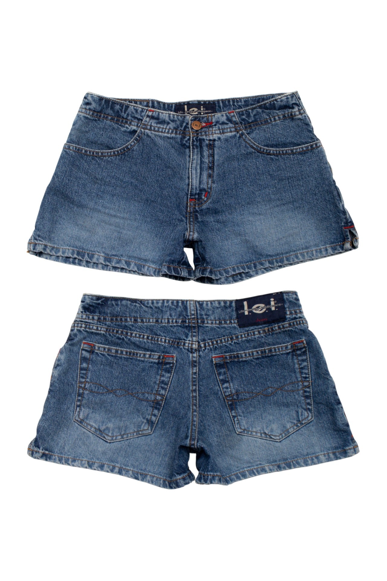 #85 Loi Jeans Denim Shorts Blue | c. 173 | Size 6