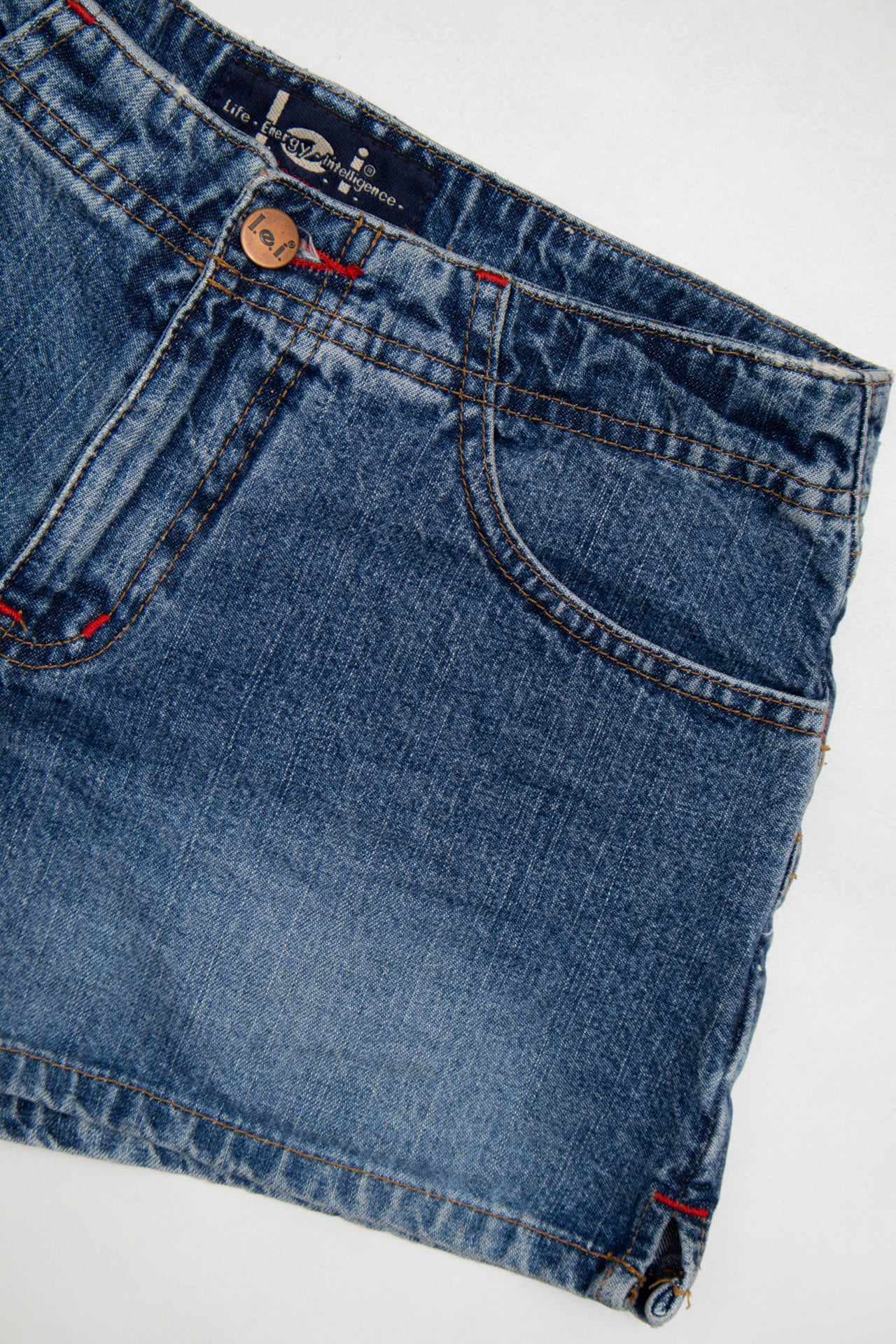 #85 Loi Jeans Denim Shorts Blue | c. 173 | Size 6