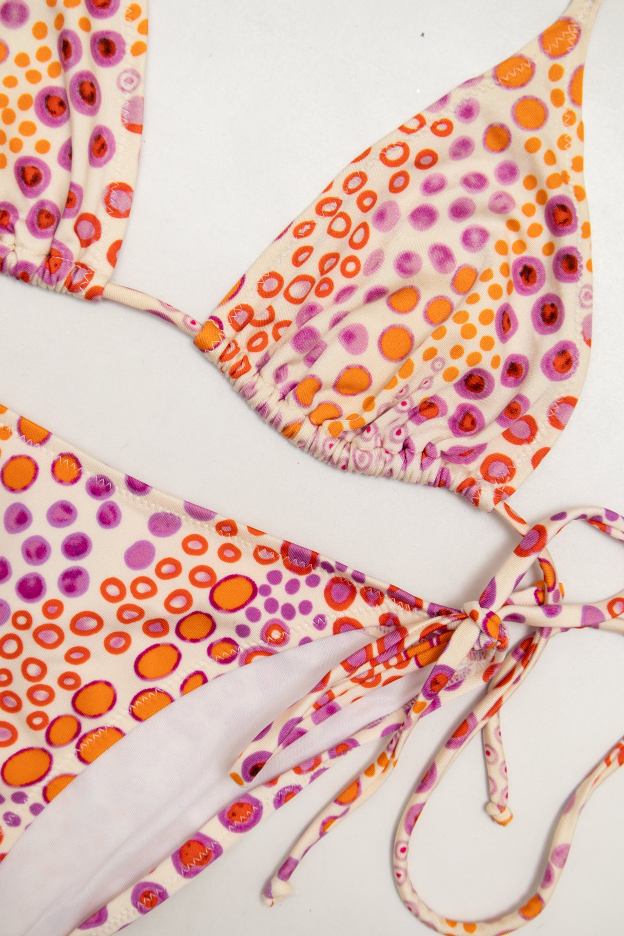 #222 Goldenlady Beachwear Bikini Set White | c. 173 | Size 10