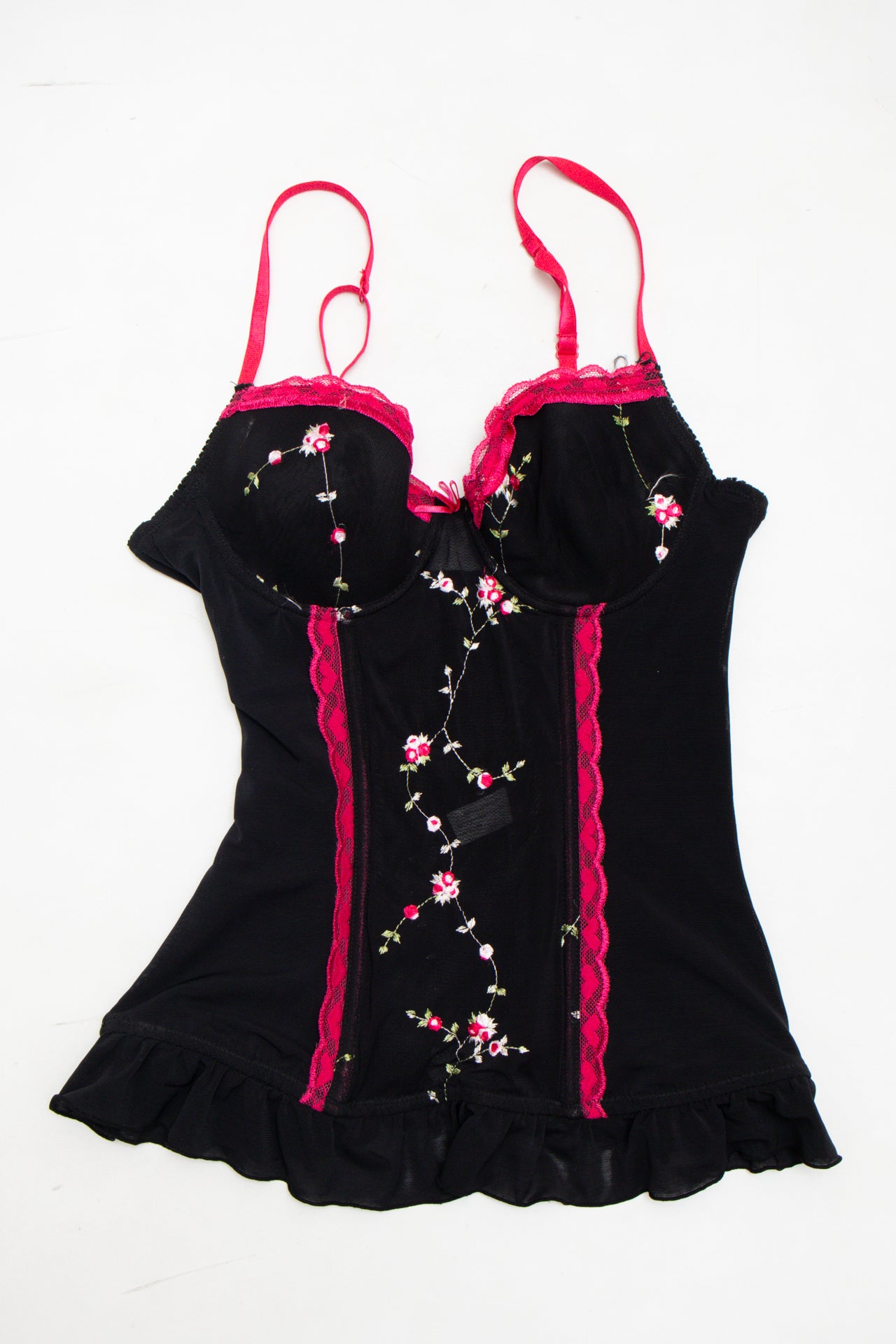 #23 Lingerie Camisole Babydoll Top Black | c. 173 | Size 36B