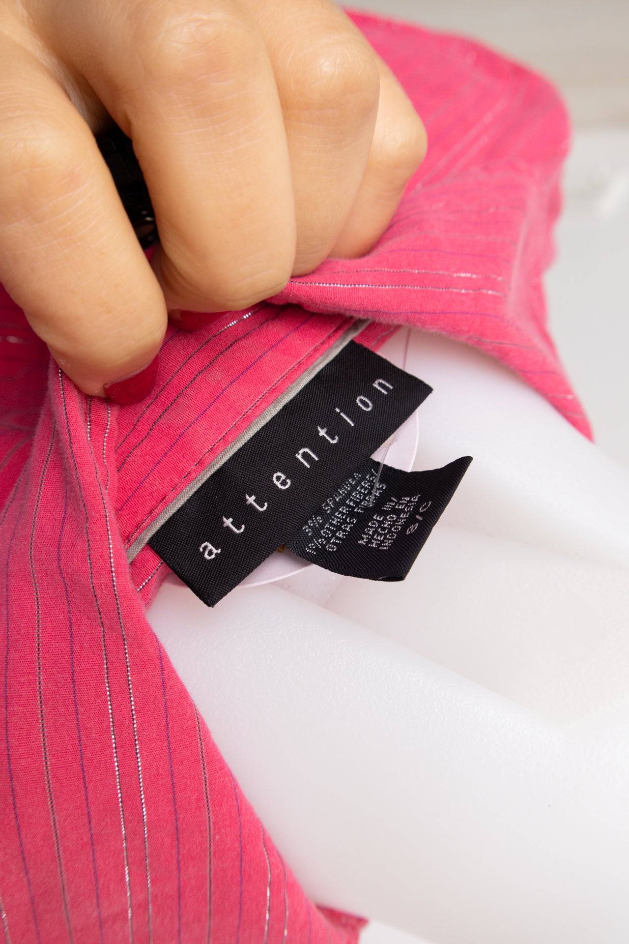 #104 Attention T-shirt Pink | c. 176 | Size 8
