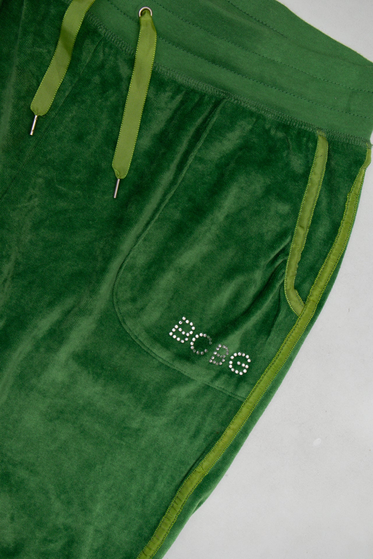 #97 Bcbgmaxazria Velour Lounge Pants Green | c. 173 | Size 12
