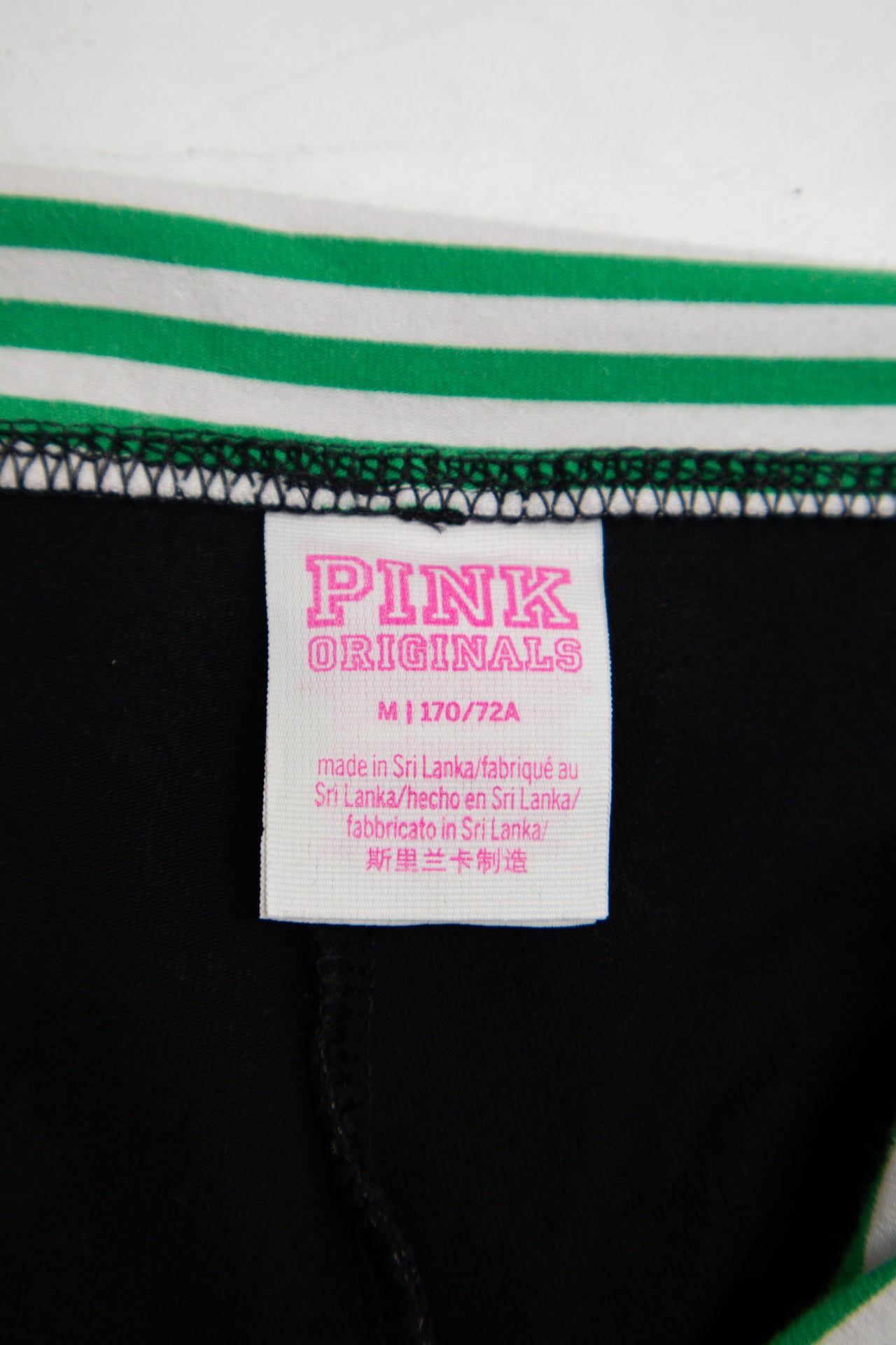 #68 Pink Pants Black | c. 176 | Size 12