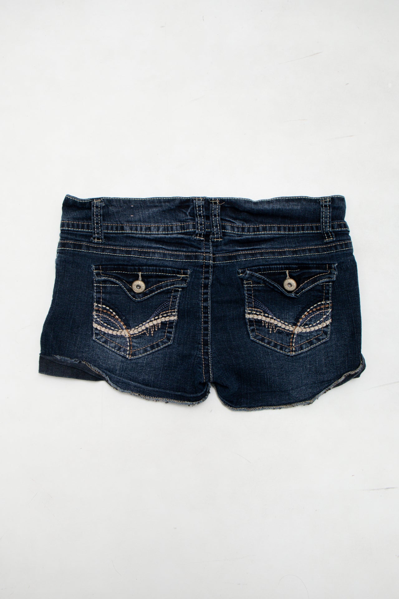 #83 True Denim Short Shorts Blue | c. 173 | Size 10