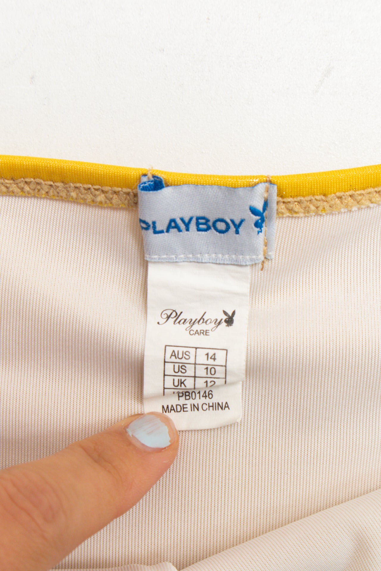 #95 Playboy Bikini Gold | c. 176 | Size 12