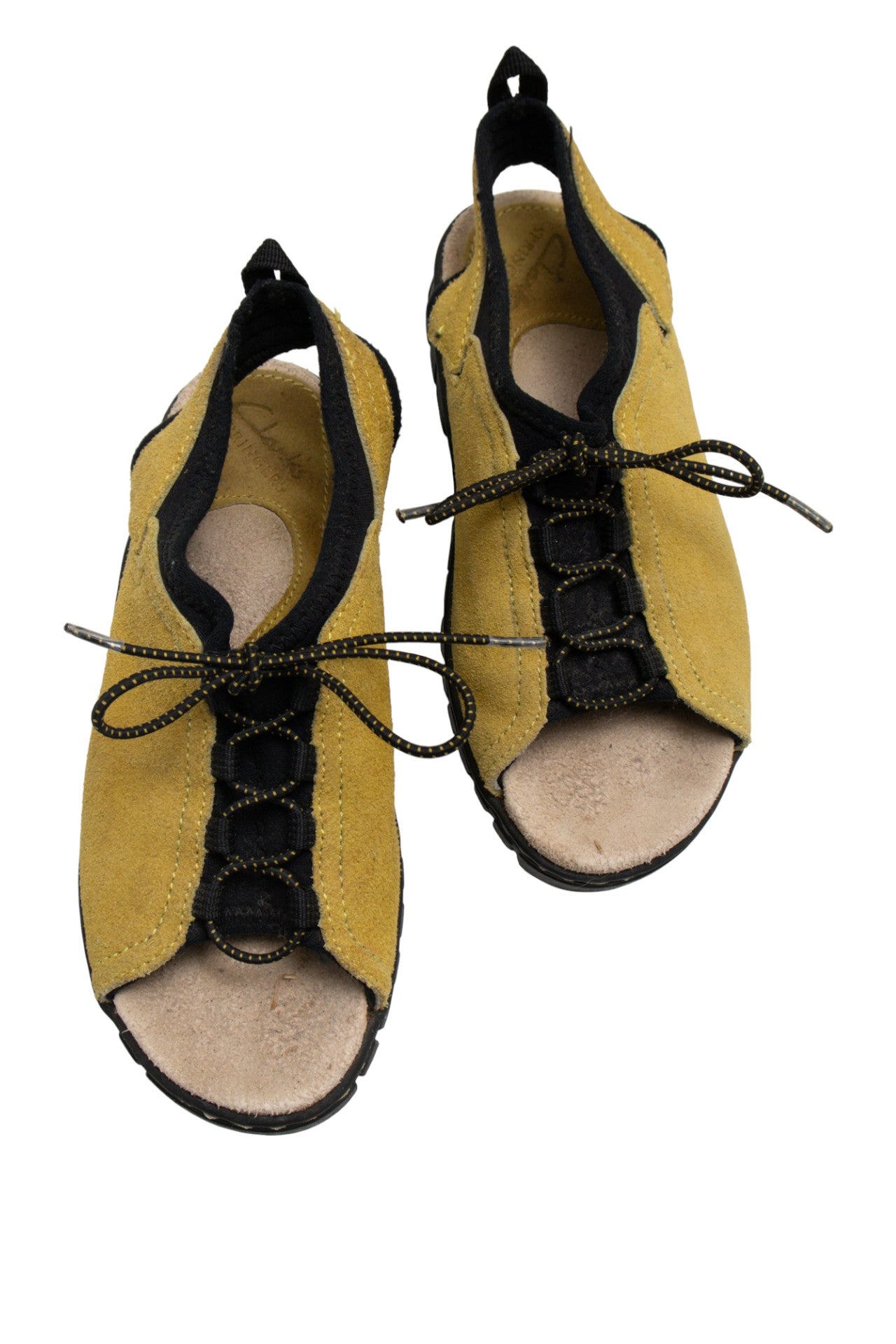 #193 Clarks Sandals Yellow | c. 173 | Size AU7