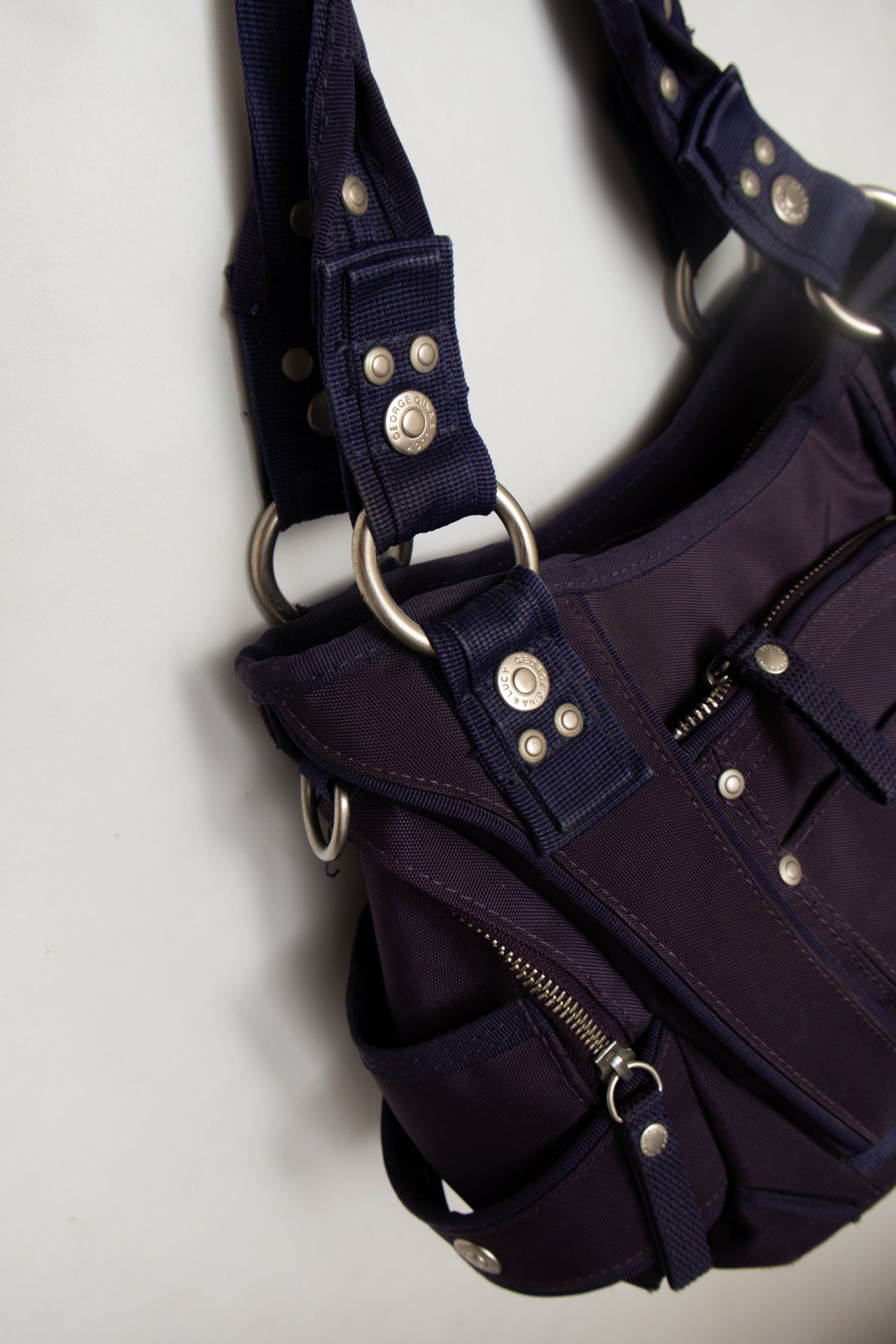 #274 Glamour Girl, George Gina &amp; Lucy Shoulder Bag Purple | c. 174