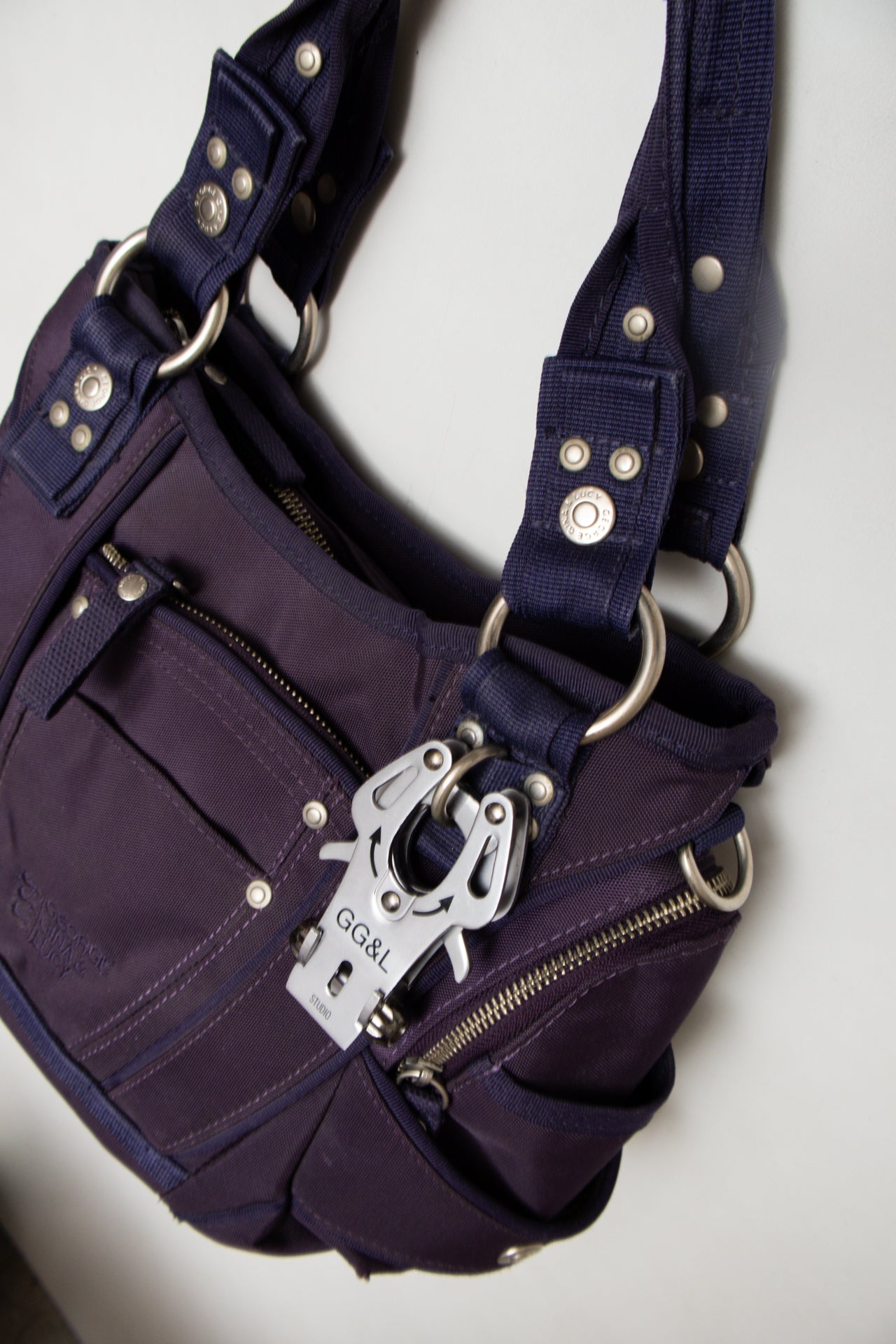 #274 Glamour Girl, George Gina &amp; Lucy Shoulder Bag Purple | c. 174